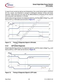 BTS5234LNT Datasheet Page 20