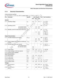 BTS52352GXUMA1 Datasheet Page 13