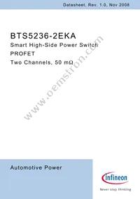 BTS5236-2EKA Datasheet Cover