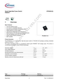 BTS52422LAUMA1 Datasheet Page 3