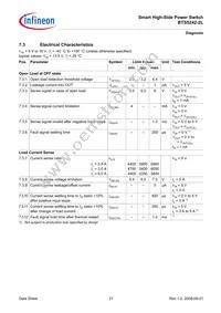 BTS52422LAUMA1 Datasheet Page 21
