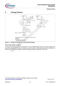 BTS52462LAUMA1 Datasheet Page 22