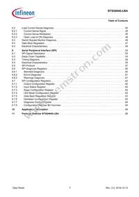 BTS54040LBAAUMA1 Datasheet Page 7