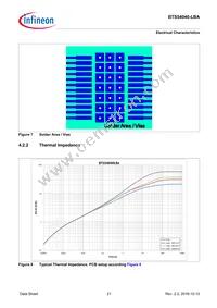 BTS54040LBAAUMA1 Datasheet Page 21