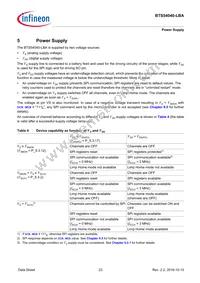 BTS54040LBAAUMA1 Datasheet Page 23