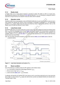 BTS54040LBBAUMA1 Datasheet Page 23