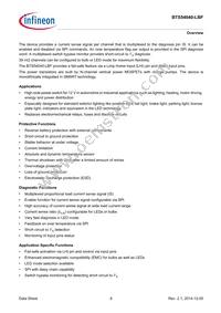 BTS54040LBFAUMA1 Datasheet Page 8