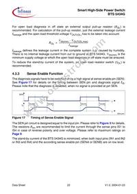 BTS5434GNT Datasheet Page 22