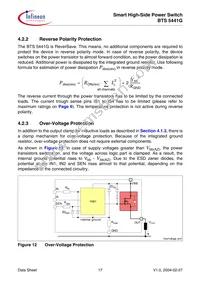 BTS5441G Datasheet Page 17