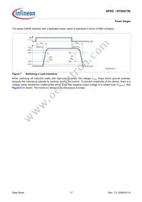 BTS5572EAUMA1 Datasheet Page 17