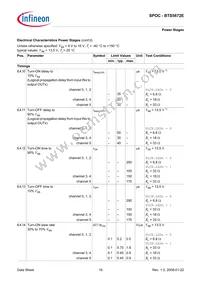 BTS5672EAUMA2 Datasheet Page 19