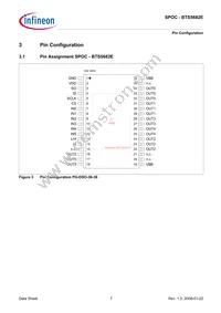 BTS5682EAUMA1 Datasheet Page 7
