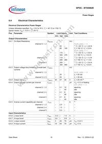 BTS5682EAUMA1 Datasheet Page 18
