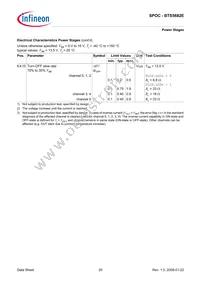 BTS5682EAUMA1 Datasheet Page 20