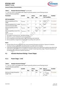 BTS70021EPPXUMA1 Datasheet Page 8