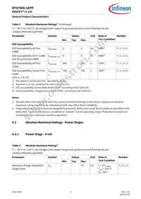 BTS70081EPPXUMA1 Datasheet Page 8