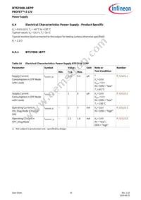 BTS70081EPPXUMA1 Datasheet Page 19