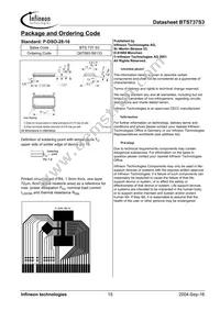 BTS737S3 Datasheet Page 15