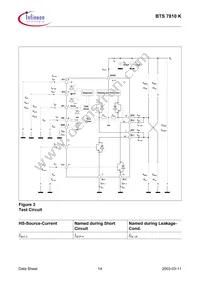 BTS7810KNTMA1 Datasheet Page 14