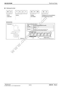 BU1521GVW-E2 Datasheet Page 15