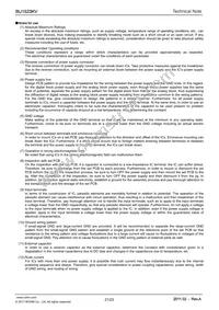 BU1523KV-E2 Datasheet Page 21