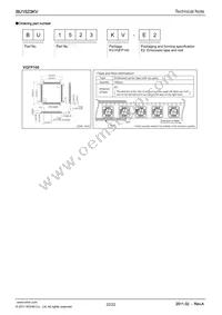 BU1523KV-E2 Datasheet Page 22