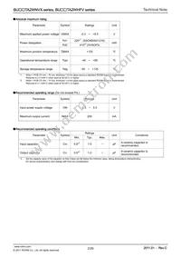 BU15TA2WHFV-TR Datasheet Page 2