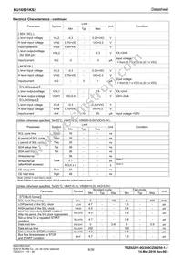 BU16501KS2-E2 Datasheet Page 6