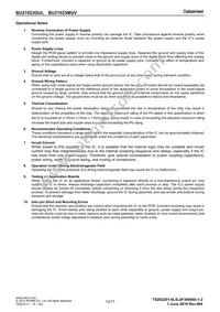 BU21023GUL-E2 Datasheet Page 12