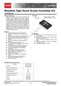 BU21024FV-ME2 Datasheet Cover