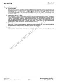 BU21024FV-ME2 Datasheet Page 13