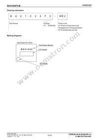 BU21024FV-ME2 Datasheet Page 14