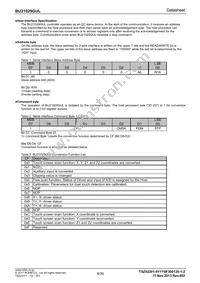 BU21029GUL-E2 Datasheet Page 6