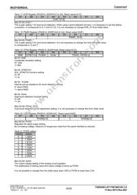BU21029GUL-E2 Datasheet Page 20