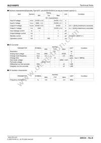 BU21050FS-E2 Datasheet Page 2