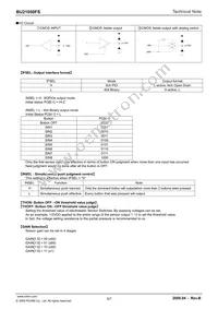 BU21050FS-E2 Datasheet Page 5