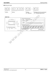 BU21050FS-E2 Datasheet Page 7