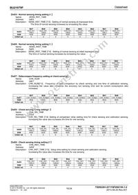 BU21079F-E2 Datasheet Page 16