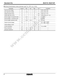 BU2114F-E2 Datasheet Page 4