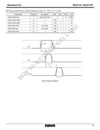 BU2114F-E2 Datasheet Page 5