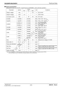 BU2285FV-E2 Datasheet Page 2