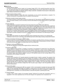 BU2285FV-E2 Datasheet Page 15