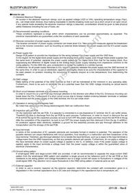 BU2374FV-E2 Datasheet Page 17