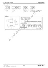 BU2374FV-E2 Datasheet Page 18