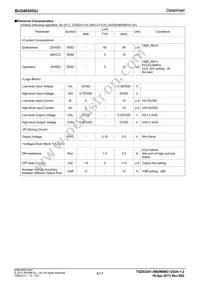 BU24020GU-E2 Datasheet Page 6