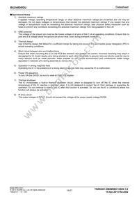 BU24020GU-E2 Datasheet Page 14