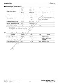 BU24032GW-E2 Datasheet Page 7