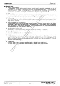 BU24032GW-E2 Datasheet Page 16