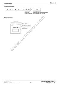 BU24035GW-E2 Datasheet Page 21