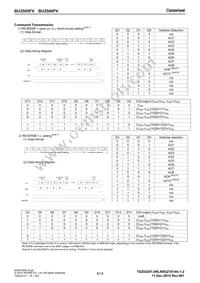 BU2506FV-E2 Datasheet Page 8